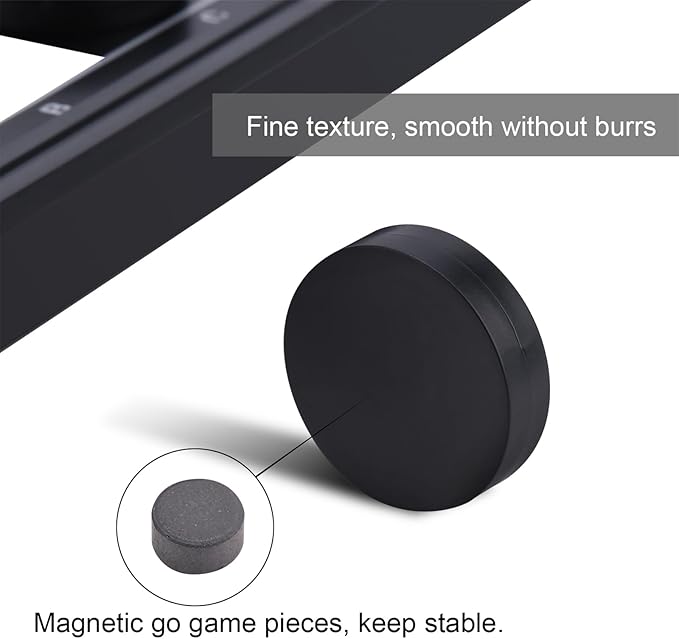 Magnetic Travel Checkers Board Game Set with Folding Board Family Educational Toys for Kids and Adults