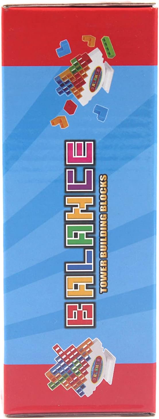 iYuePeng Board Games for Kids & Adults Tetra Tower Balance Stacking Toys Perfect for Family Games, Parties, Travel