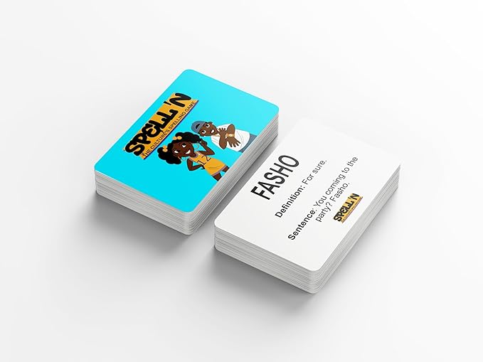 Spell’n Slang Spelling and Trivia Game – Family-Friendly Fun Celebrating Urban Culture and ‘It’s a Black Thing, Trivia Experience for Families Who Love Urban Culture