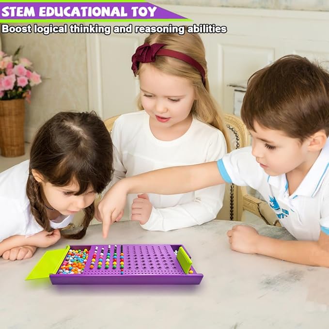 KIDAMI Code Breaker Board Game, Classic Codebreaking Codename Original Travel Board Game, Brain Puzzle Play Set - 2 Player Battle of Famliy Game, STEM Development Toys for Kids & Adults