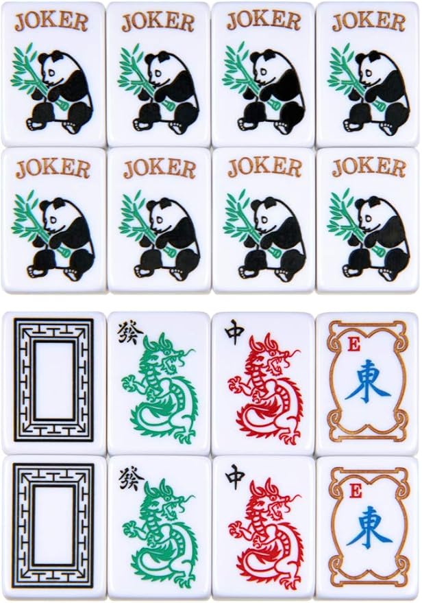 New! - American Mahjong Set The Artisan Collection: Butterfly Series – in Black Poppy Soft Bag
