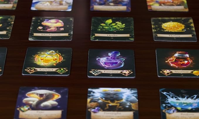 Animalchemists - A Multi-Tiered Market Potion Crafting Game for 2-5 Players, Ages 8+