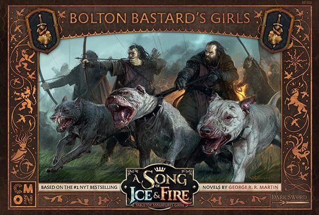 A Song of Ice and Fire Tabletop Miniatures Bolton Bastard's Girls Unit Box | Strategy Game for Teens and Adults | Ages 14+ | 2+ Players | Average Playtime 45-60 Minutes | Made by CMON