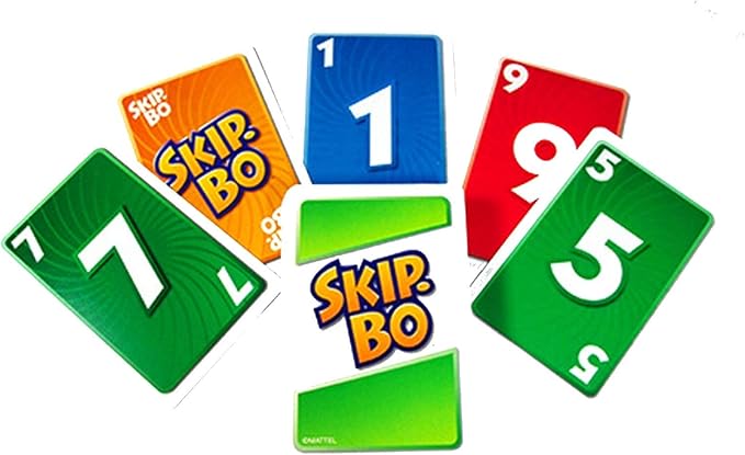 Mattel Phase 10 Card Game with Skip-Bo Card Game