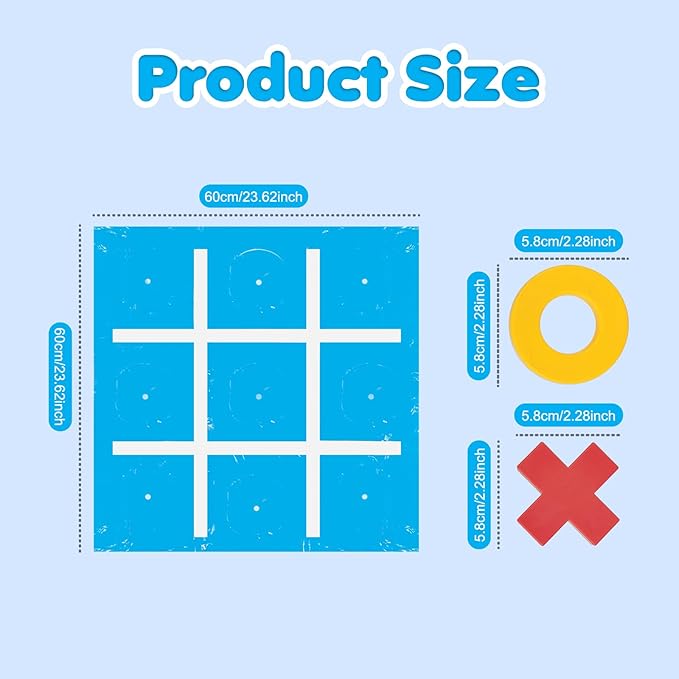 DGO Diving Tic Tac Toe Strategic Board Game for Kids and Family, Underwater Search and Find Board Game, Summer Party Favors, Classic Educational Toys Gifts for Boys & Girls Ages 6, 7, 8, 9 & Up