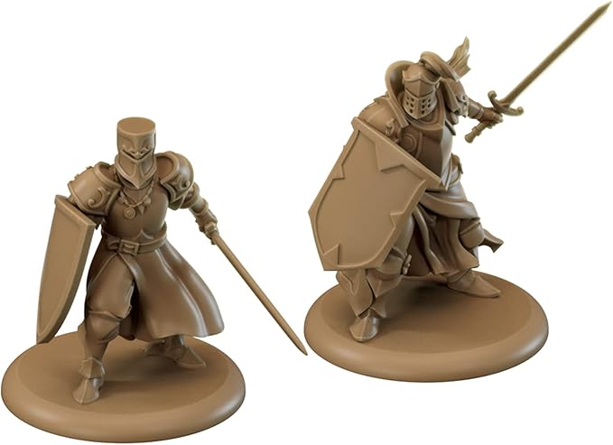 CMON A Song of Ice and Fire Tabletop Miniatures Game Golden Company Swordsmen Unit Box (Multilingual Edition) - Strategy Game for Adults, Ages 14+, 2+ Players, 45-60 Minute Playtime, Made
