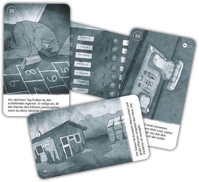 COILEDSPRING 50 Clues | 50 Clues - Part 1: The Pendulm of The Dead | Puzzle Escape Game | Ages 16+ | 1-5 Players | 90 Minutes Playing Time