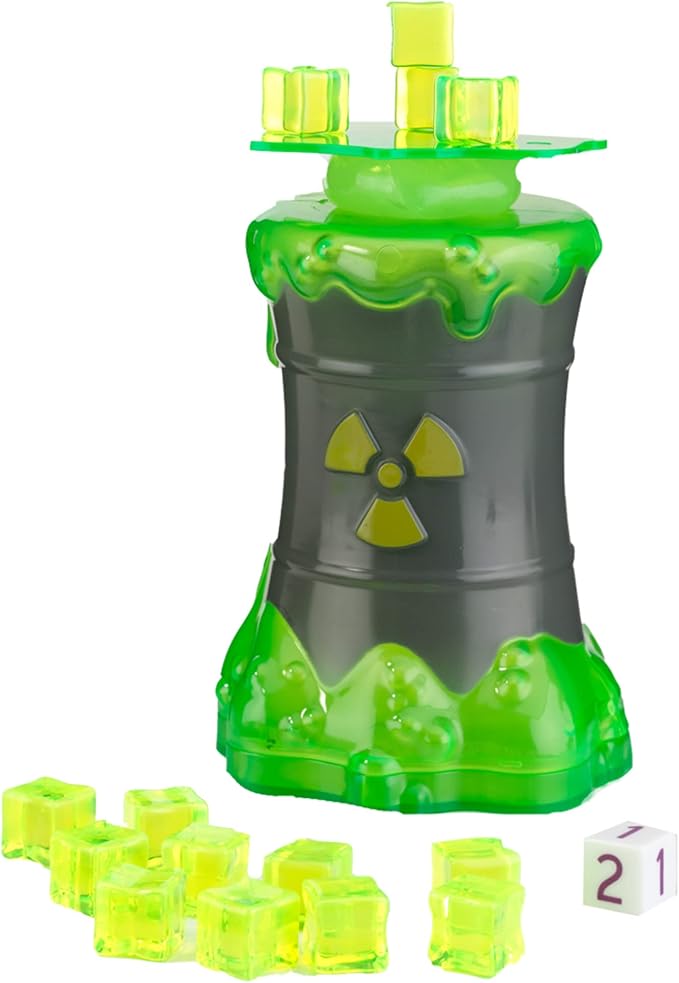 Meltdown Family Game -- Add Cubes Without Letting Them Fall! -- Ages 7+