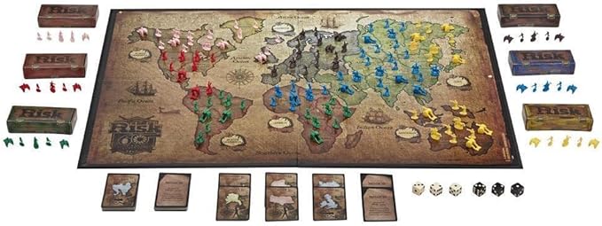 Hasbro Gaming Risk 60th Anniversary Edition Family Board Game for Ages 10 and Up