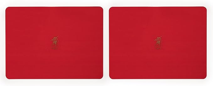 Yellow Mountain Imports Mahjong Tile Mixer (Shuffler) - Red - Set of 2