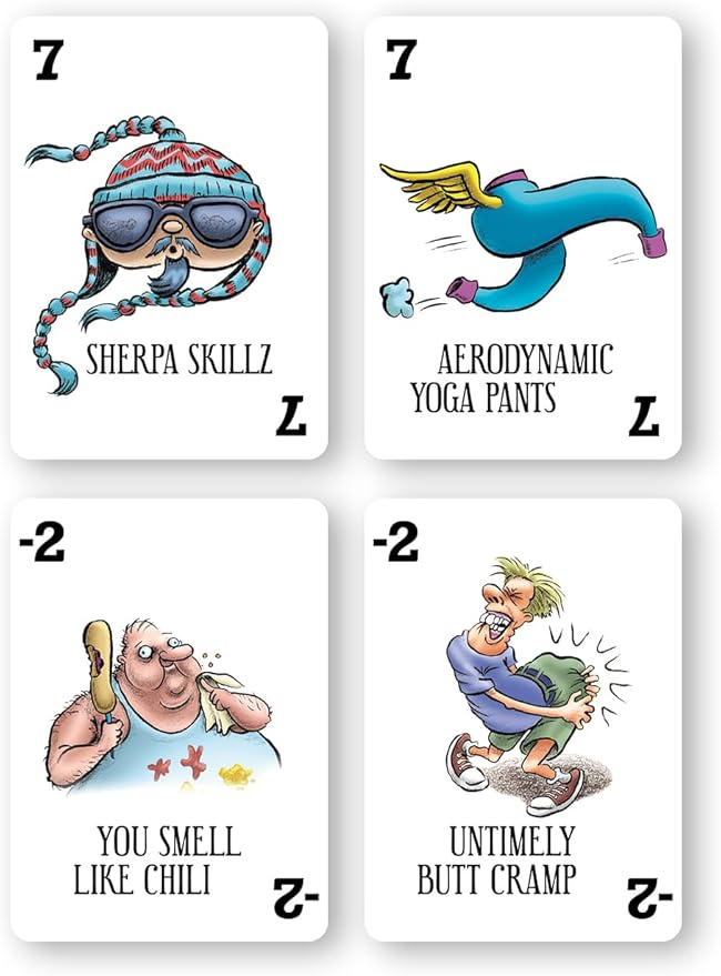Run! The Card Game - Hilarious Card Games for 8-12 Year Olds, Fun Family Board Games for Kids and Adults, and Easy Stocking Stuffers for 2-6 Players