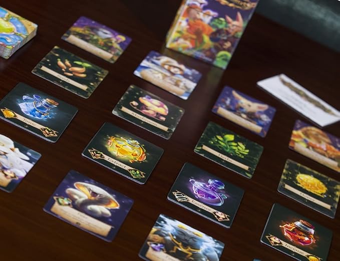 Animalchemists - A Multi-Tiered Market Potion Crafting Game for 2-5 Players, Ages 8+