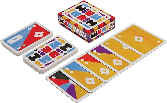 Card Game Hiumi | Fast & Fun Game Nights for 2–4 Players | Strategic Set-Building & Sabotage | Quick 10-Minute Play | Easy to Learn, Portable & Competitive