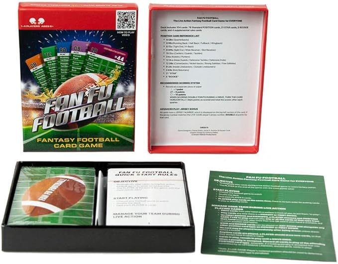 Football - Live Action Fantasy Football Card Game