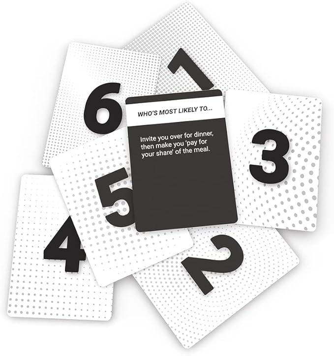 Bubblegum Stuff Throwing Shade Card Game | “Who’s Most Likely to…” Adult Party Game | 182 Poker-Size Cards …