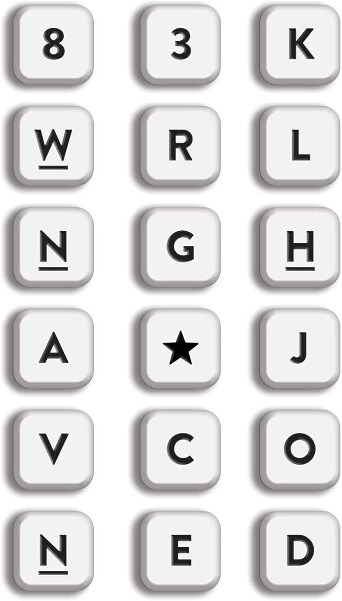 Galison Wordwise! Dice Game – Fun Dice Game for Kids, Easy to Play Family Game for 2+ Players, for Ages 6+ – Convenient Storage Tin and Instructions Included, Great Learning Activity for Kids