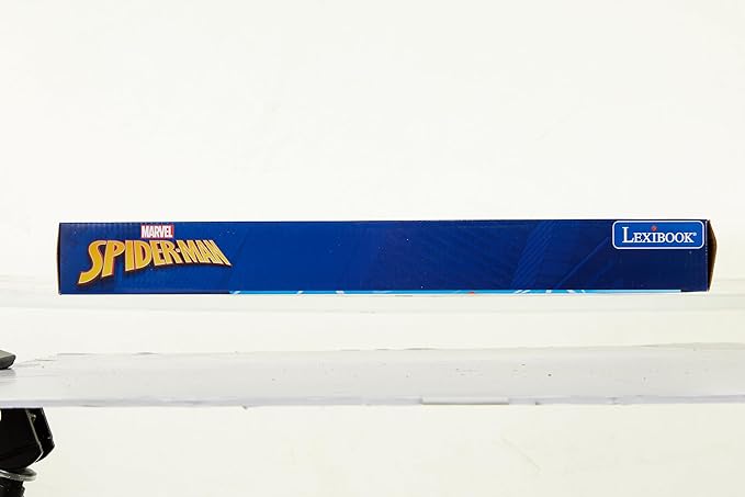 LEXIBOOK JG610SP- Spider-Man Electronic Table Pinball Machine, Action Game and Reflection for Kids and Families, LCD Display, Light and Sound Effects, Blue/Red