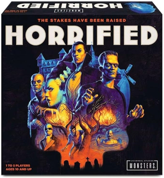 Ravensburger Horrified: Universal Monsters Immersive Strategy Board Game for Kids & Adults Age 10 Years Up - 1 to 5 Players