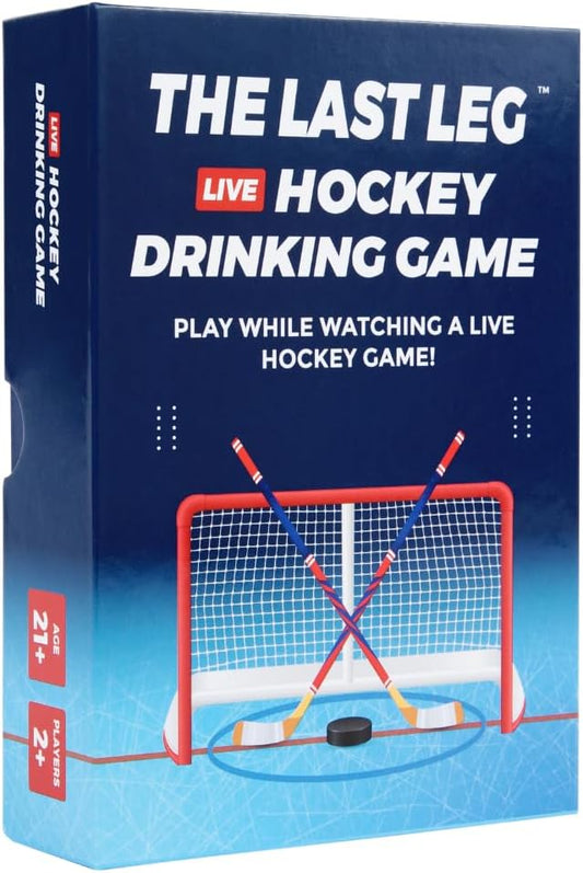 Beer Pressure The Last Leg - Live Hockey Drinking Game. Perfect for Game Days, Tailgates, Parties, and Pre Games.