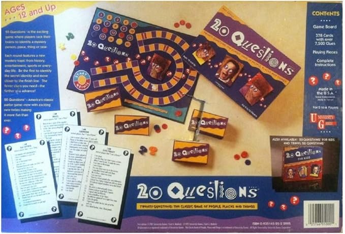20 Questions Board Game