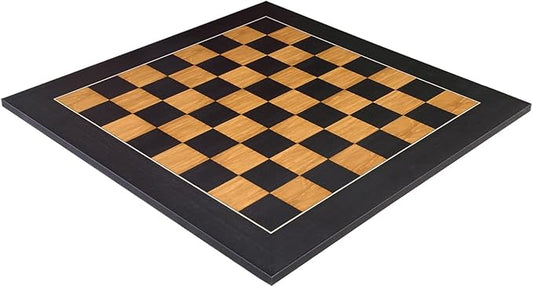 The House of Staunton Standard Traditional Chess Board - 2.25" (Blackwood & Olivewood - Satin Finish)
