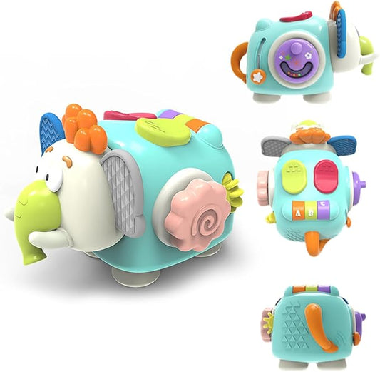 Montessori Toys for 1 Year Old, Busy Board Toddler Toys, Educational Activities Sensory Learning Toys for 12-18 Months Baby, 1 St Boy and Girl Birthday Gift