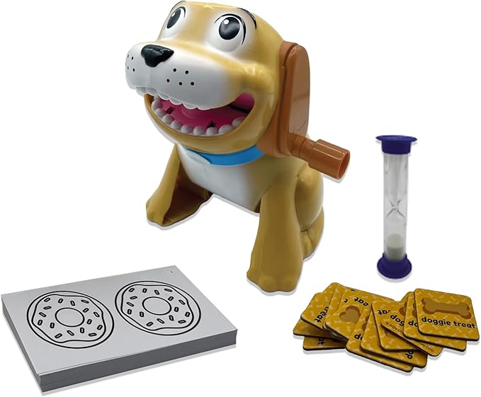 University Games, The Dog Ate My Homework: Easy, Fast-Paced Picture Guessing Game with a Naughty Dog Eating Homework, Ages 5 and Up