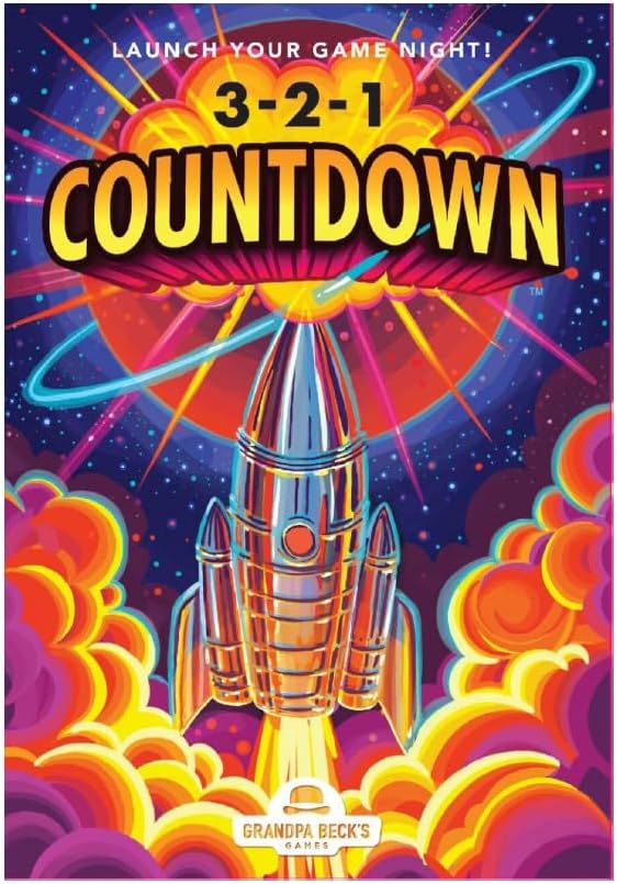 Grandpa Beck's Games 3-2-1 Countdown | Hand Elimination Card Game for Kids, Teens, Family & Adults | from The Creators of Cover Your Assets | 2-8 Players Ages 7+