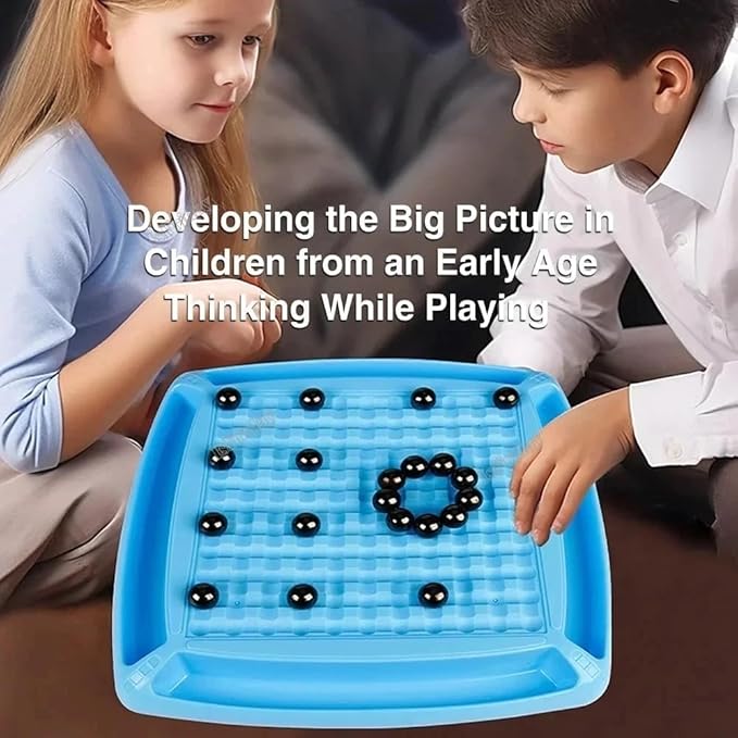 magnet chess game 2025 New Tabletop Strategy Game for Kids & Adults, Fun Magnetic Multiplayer Family Party Board Game, Travel-Friendly Magnetic Game with Rope Playing Area
