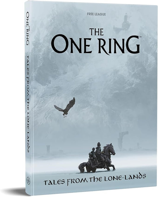 Free League Publishing The One Ring: Tales from The Lone-Lands - Adventure Module - Expansion Hardback RPG Book, LOTR Roleplaying, Free League Publishing