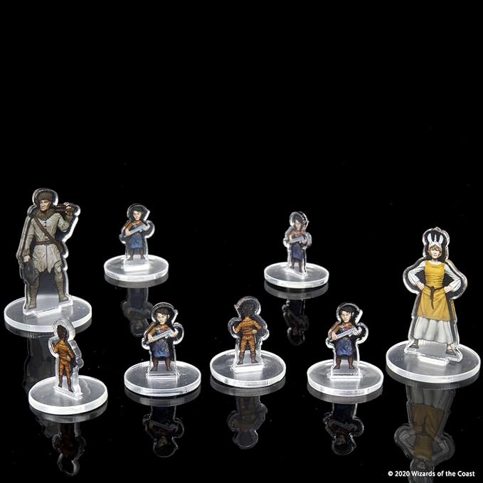 WizKids D&D Idols of The Realms: Essentials - Sidekick Pack - 2D Set