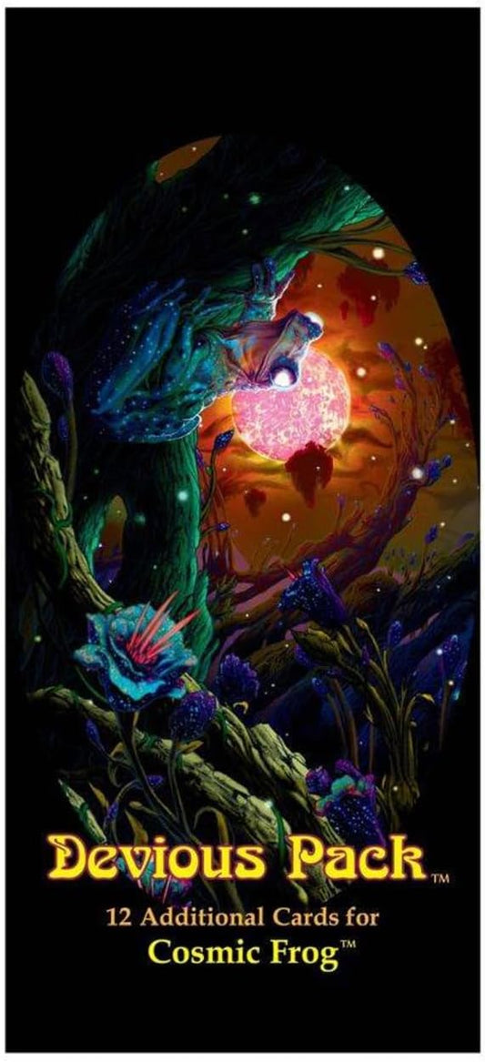 Cosmic Frog: Devious Pack - Mini Expansion, Includes 12 New Cards, Strategy Board Game, Collection-Combat-Theft