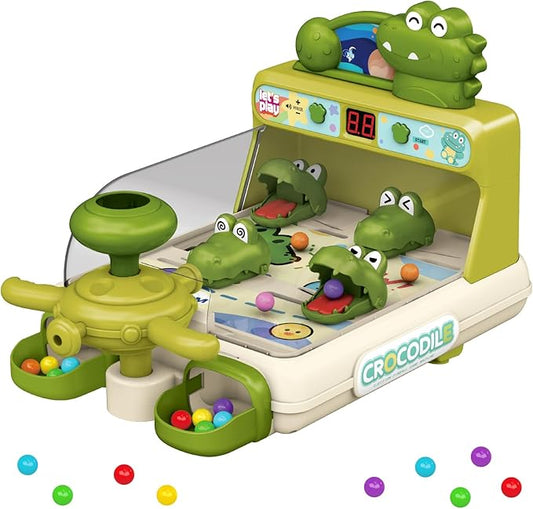 Pinball Machine for Kid, Toddler Dinosaur Board Games, Educational Interactive Electronic Toys Birthday Gift for Boy and Girl Ages 3+