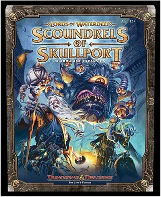 Dungeons & Dragons Lords of Waterdeep: Scoundrels of Skullport Expansion Board Game