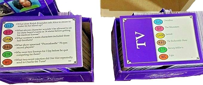 Trivial Pursuit TV Edition Card Set by Horn Abbot