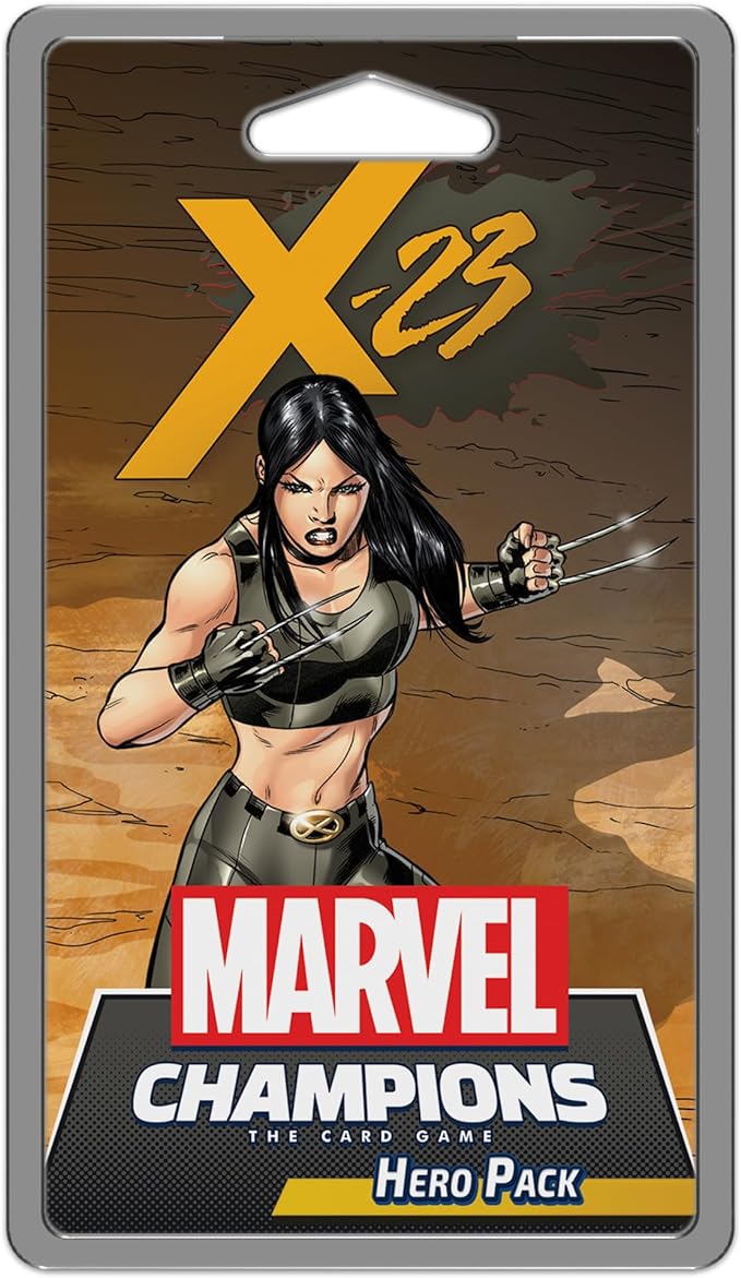 Marvel Champions The Card Game X-23 Hero Pack - Superhero Strategy Cooperative Game for Kids and Adults, Ages 14+, 1-4 Players, 45-90 Minute Playtime - Fantasy Flight Games