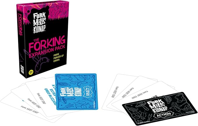 Fork Milk Kidnap: The Forking Expansion Pack | More Forked Up Cards for Adults Only | Ages 17+ | 3-10 Players | 20 Mins. | Hilarious NSFW Party Games