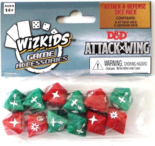 Dungones & Dragons Attack Wing: Dice Set