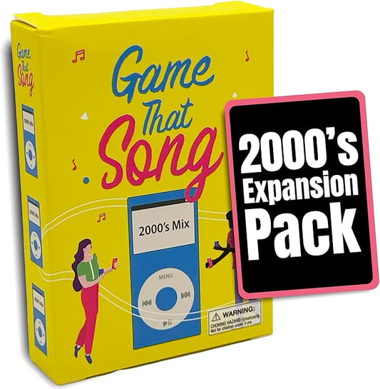 2000's Mix Expansion - 50 New Cards - Music Card Game for Family, Adults, and Teens. Hilarious, Addictive, and Competitive Fun for Game Nights!