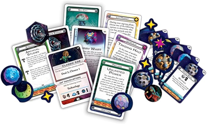 Cosmic Odyssey Board Game EXPANSION - Classic Strategy Game of Intergalactic Conquest for Kids and Adults, Ages 14+, 3-8 Players, 2-3 Hour Playtime, Made by Fantasy Flight Games