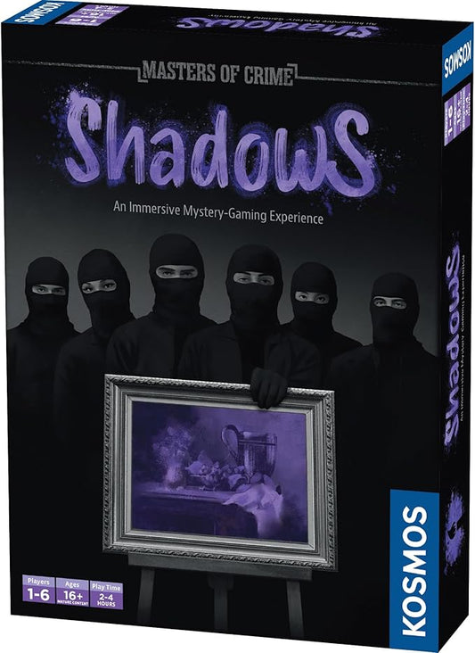 Masters of Crime: Shadows Murder Mystery Game | Art Heist | Co-op Game | 1+ Players | Ages 16+
