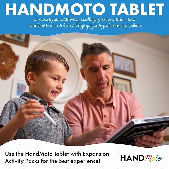 HandMoto Spelling Activity Pack 1 - Use Our Spelling Games for Kids to Make Learning Fun - Improve Word Recognition & Vocabulary Skills
