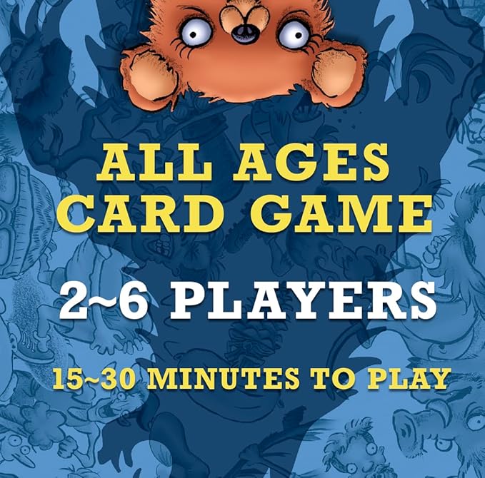 Run! The Card Game - Hilarious Card Games for 8-12 Year Olds, Fun Family Board Games for Kids and Adults, and Easy Stocking Stuffers for 2-6 Players