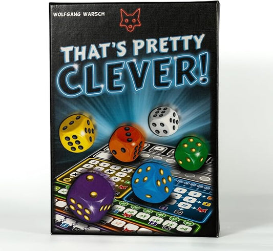 CMYK That's Pretty Clever! - A Dice Rolling Board Game for Clever Thinkers