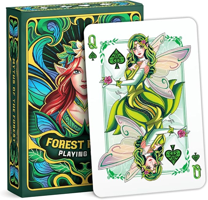 Forest Fairies Playing Cards for Adults Friends Family Funny Fantasy Collection