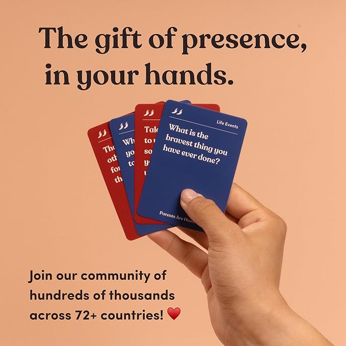 Parents Are Human Bilingual Conversation Cards, English + Khmer
