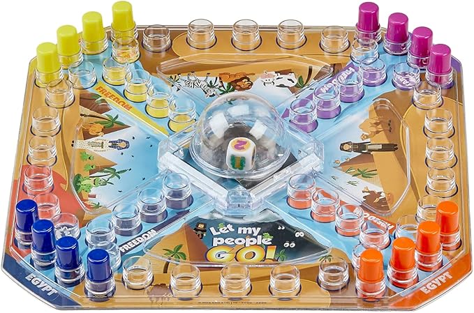 Rite Lite Let My People Go! Jewish Board Game Judaica Gifts for Kids Holiday Party Favors Judaism Game Up to 4 Players A Perfect Family-Friendly Party Game Fun & Educational