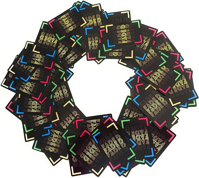 FADED - Drinking Game - Card Game for Parties and Game Nights - 21st Birthday - College - Tailgate - and More!