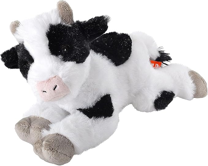 I'll Love You Till The Cows Come Home Gift Set Includes Board Book by Kathryn Cristaldi, Stephen Joseph Love You 'til The Cows Come Home Plush Stacker Toy, and Ecokins 8 Inch Cow Soft Stuffed Animal
