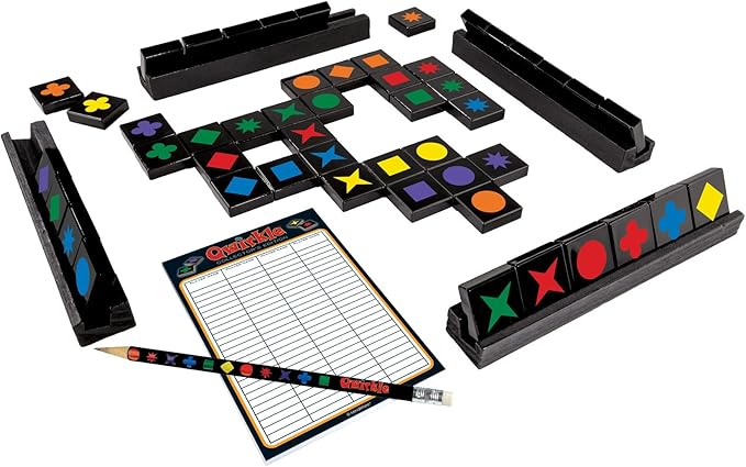 Mindware | Qwirkle Collector's Edition | Family Game | Ages 6+ | 2-4 Players | 45 Minutes Playing Time